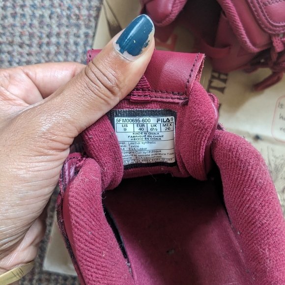 raspberry red filas - Picture 8 of 8